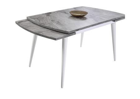 Barcelona Table Bermuda Marble White Leg