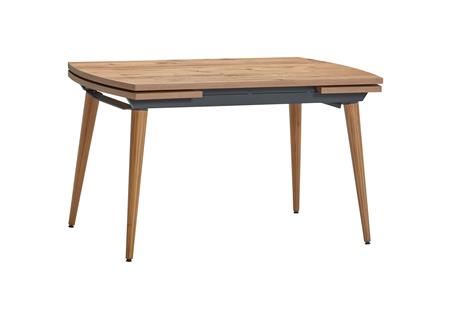 Barcelona Table Atlantic Pine Walnut Leg